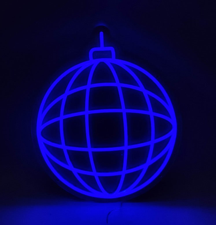 Discoball LED Neon Sign