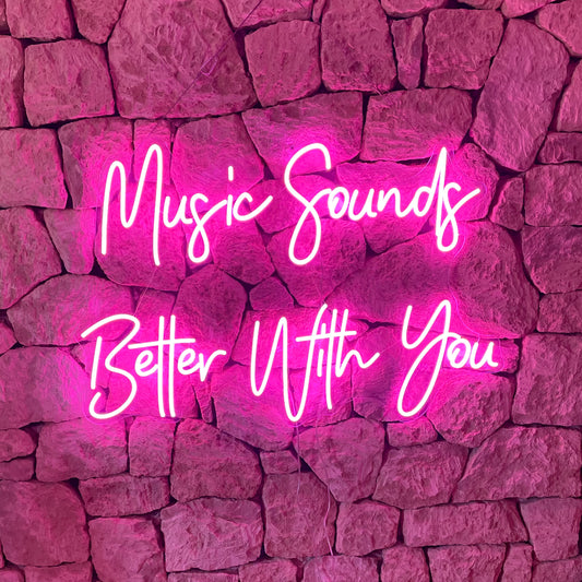 Music sounds better with you