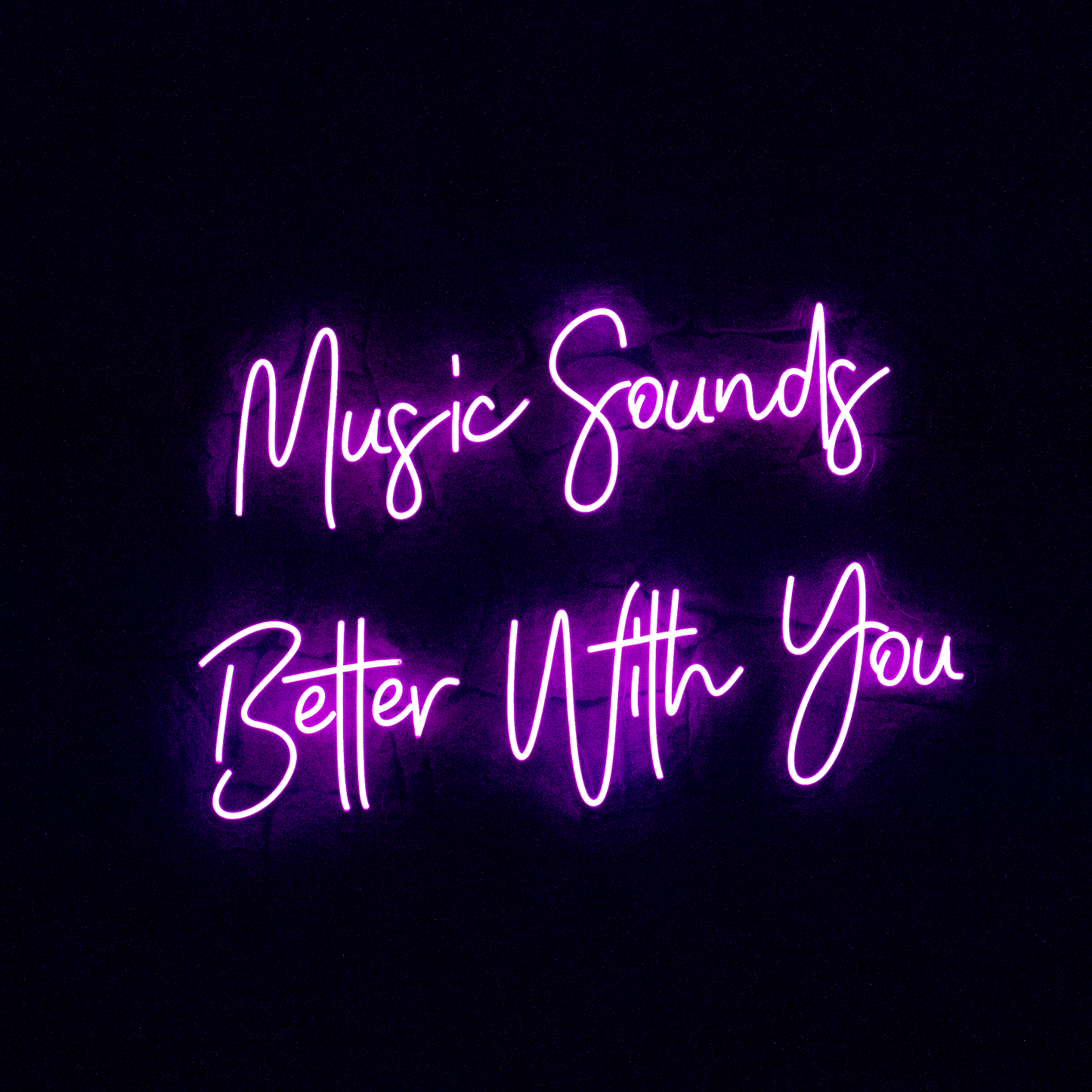 Music sounds better with you