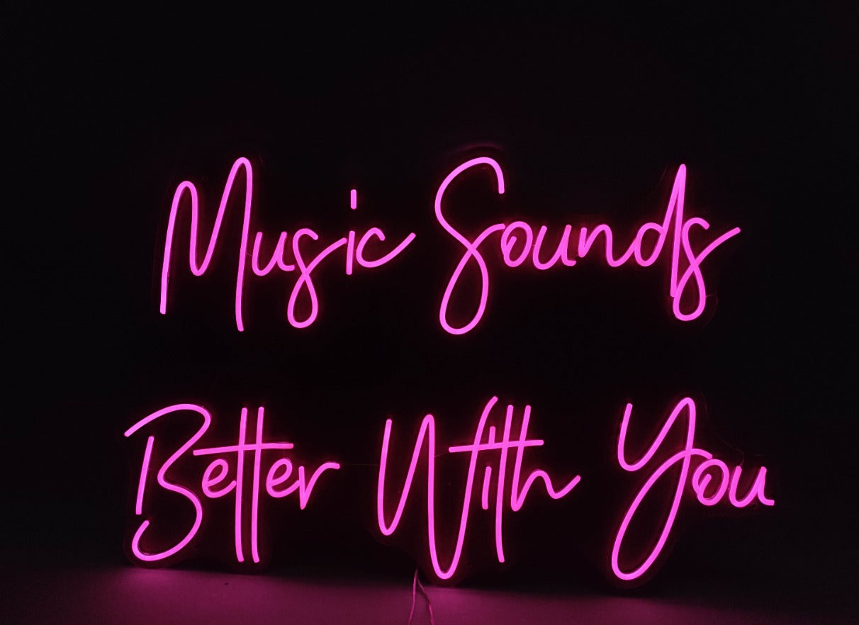 Music sounds better with you